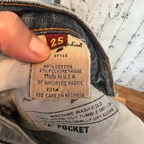 Vintage 7 for All Mankind’s Lo Rise sz 25 - Picture 7 of 7